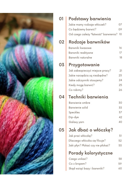 kurs barwienia włóczki kurs barwienia włóczki
