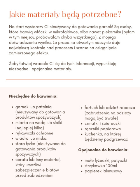 kurs barwienia włóczki kurs barwienia włóczki