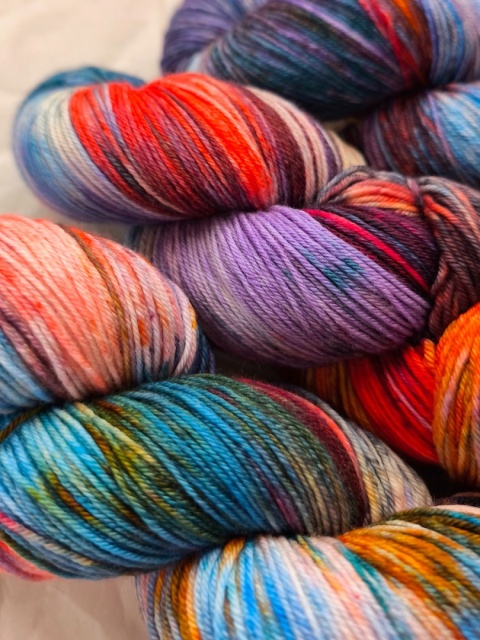 merynosek włóczka ręcznie barwione merino juleczkownia