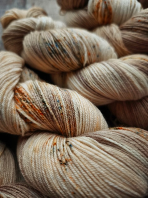 ręcznie barwione merino, juleczkownia