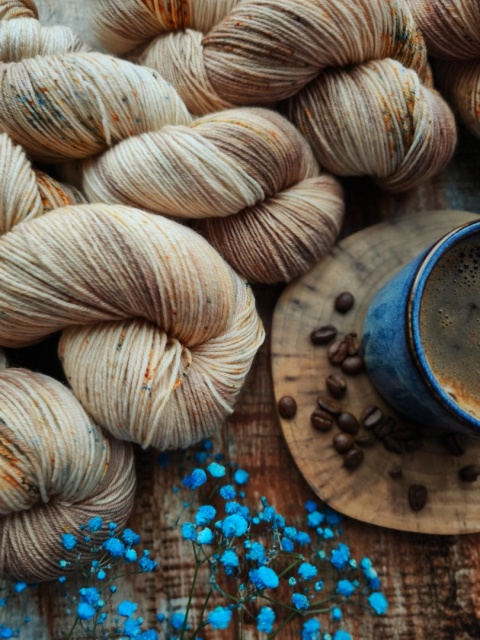 ręcznie barwione merino, juleczkownia