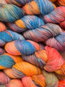 milunia ręcznie barwiona włóczka juleczkownia