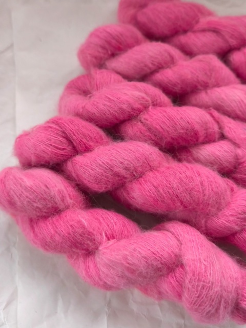 mgiełka ręcznie barwiona alpaka juleczkownia