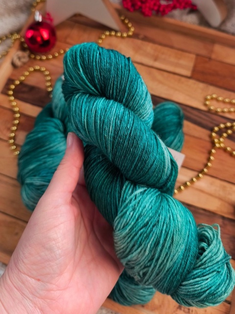 merynosek wełna merino ręcznie barwiona juleczkownia