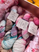 pudełko jesieniary ręcznie barwiona włóczka merino