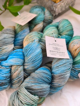 merynosek ręcznie barwiona włóczka merino juleczkownia