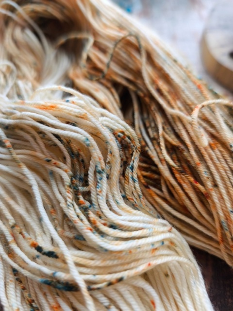 ręcznie barwione merino, juleczkownia