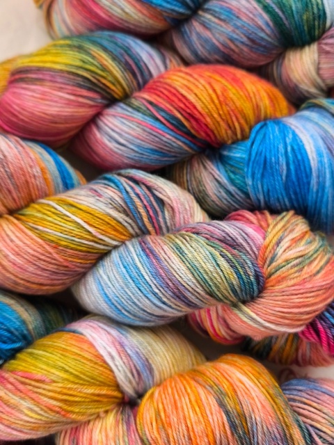 merynosek włóczka ręcznie barwione merino juleczkownia