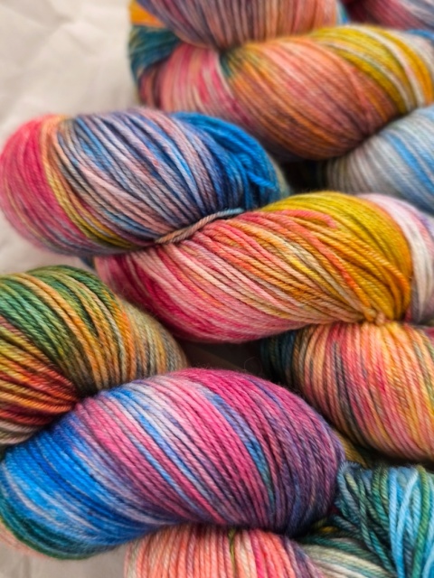 merynosek włóczka ręcznie barwione merino juleczkownia