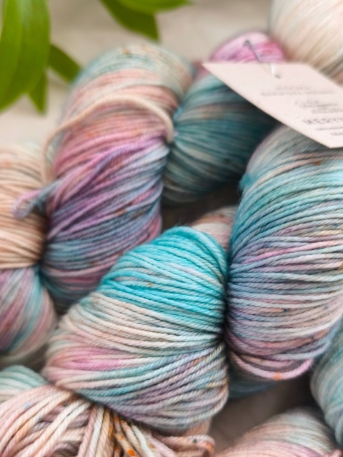 merynosek ręcznie barwiona włóczka merino juleczkownia