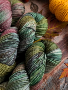 ręcznie barwiona wełna merino non sw