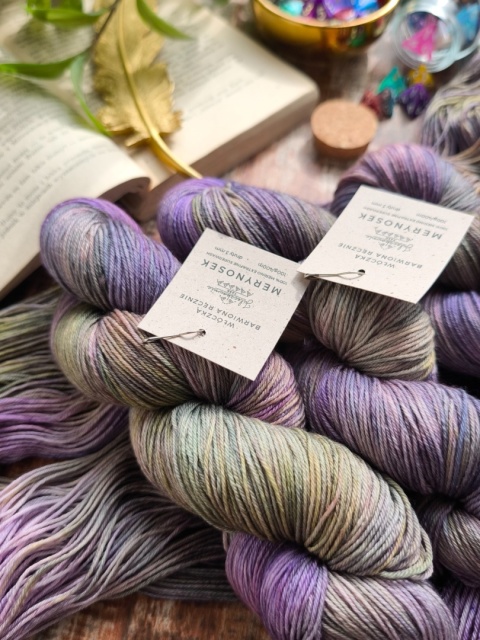 juleczkownia fantasy yarn ręcznie barwiona włóczka